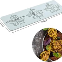 قالب سيلكون لتزيين الطبق