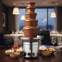 نافورة شوكولاتة 5 دور 5 كيلو 65 واط