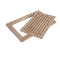 لوح تقطيع خشب للخبز 47.5*32*2 سم