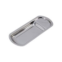 صحن حامل ملاعق خدمة استيل 24*12.5*29 سم