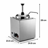 مضخة صوص كهربائية استيل 2.8 لتر