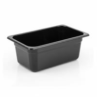 حوض بلاستك اسود 1/1 53x32.5 سم