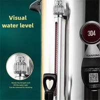 غلاية ماء كهربائية طبقتين جدارية استيل