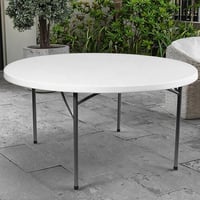 طاولة بلاستك دائرية