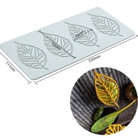 قالب سيلكون لتزيين الطبق 3*111*230 ملم