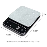 ميزان مطبخ الكتروني 0.1 جرام - 5 كيلو