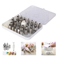 طقم انابيب تزيين كبير 36 قطعة مارتيلاتو ايطالي