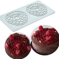 قالب سيلكون لتزيين الطبق 3*130*232 ملم