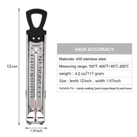 مقياس حرارة السكر 5×31 سم