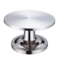 قاعدة تزيين الكيك دوار 360 درجة 30×17 سم