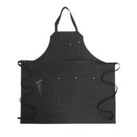 مريلة قماش متعددة الاستخداملت اسود 90004