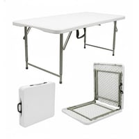 طاولة بلاستك قابلة للطي 120x60x74 سم