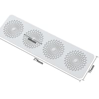 قالب سيلكون لتزيين الطبق 3*75*278 ملم