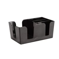 رف خدمات بلاستيك اسود