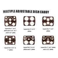 حامل اطباق متحرك 280 طبق