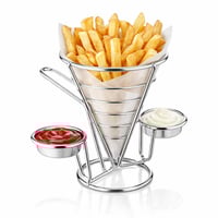 سلة وجبات خفيفة استيل