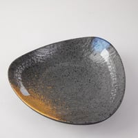 صحن تقديم ميلامين ملون بيضاوي 24.5 سم