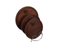 الواح تقطيع لحم خشب دائري