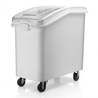 حاوية تخزين الرز بكفرات 102 لتر 74.9x39.4x71.1 سم