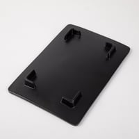 صحن تقديم ميلامين ملون مستطيل