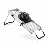 قطاعة خضار يدوية مع شرائح لتقطيع