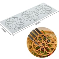 قالب سيلكون لتزيين الطبق 3*125*360 ملم