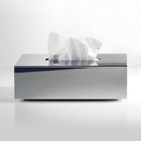 صندوق مناديل استيل مطفي