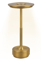 انارة باللمس على الطاولة ذهبي