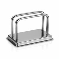 حامل مناديل استيل 12×7.5 سم