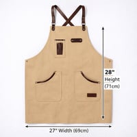 مريلة قماش متعددة الاستخداملت بيج 90008