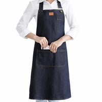 مريلة قماش متعددة الاستخداملت ازرق 199083