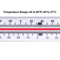 مقياس حرارة فريزر 3×13.5 سم