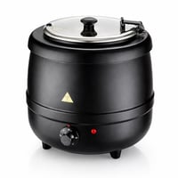 سخان شوربة كهربائي 10 لتر اسود