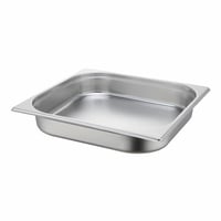 حوض استيل 2/3 - 35.4x32.5 سم عمق 6.5 سم