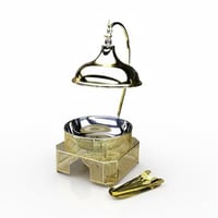 سخان بوفيه غطاء تعليق 8 لتر زخرفه ذهبي