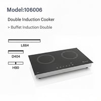 قاعدة سخان بوفيه دبل حفر طاولة