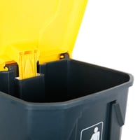 حاوية مهملات 100 لتر بدعسة