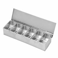 صندوق بهارات استيل 4/5/6 خانات