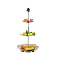 استاند فاكهة استيل 3 ادوار 60×44 سم