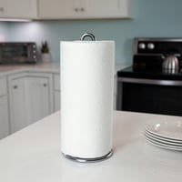 استاند مناديل رول استيل 30 سم