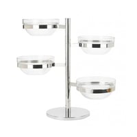 استاند بوفية 4 زبديات 60*30 سم