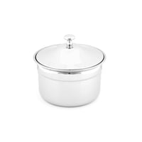 زبدية دائرية لسخان الشربة استيل