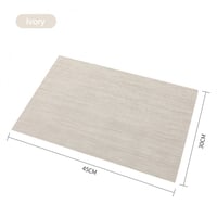 مفرش طاولة طعام بلاستيك 10 قطع