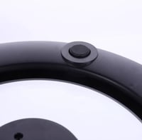 ميزان جسم زجاجي دائري 180 كجم شاشة LCD عالية الدقة...