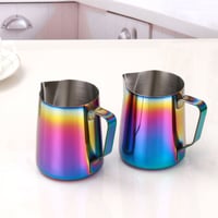 لبانه استيل قياس 600 ملي قوس قزح