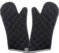 قفاز فرن زوج مقاومة للحرارة 30 سم