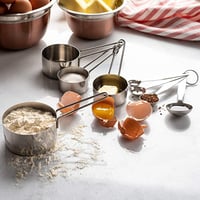 طقم 4 اكواب معاير استيل