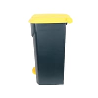 حاوية مهملات 100 لتر بدعسة