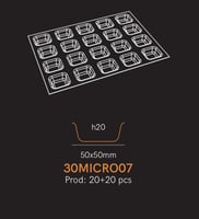 قالب كيك سيلكون مخرم دائري 2 قطعة