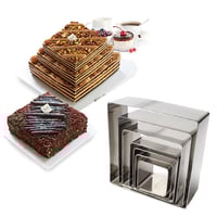 قالب كيك استيل مربع